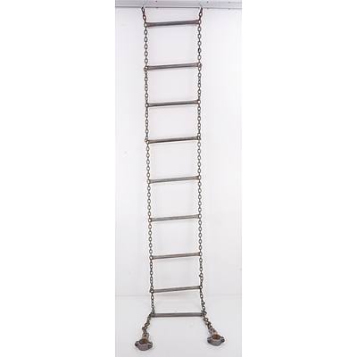 Vintage Metal Rope Ladder
