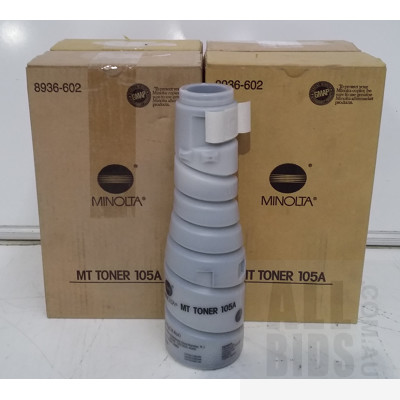 Minolta MT Toner 105A - Lot of 8