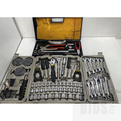 Pair Of Ratchet Set in Carry Cases