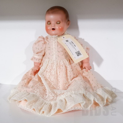 Vintage German Celluloid Doll Marked 327-21/2