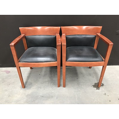 Pair Of Bernhardt Guest Chairs
