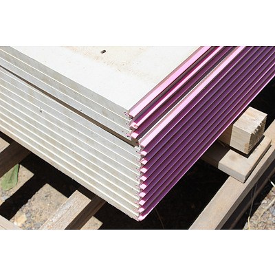 2700mm x 600mm Concrete/Fibro Flooring Panels - Lot of 13 - New