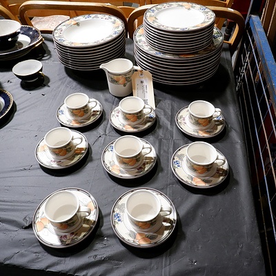 Mikasa Intaglio Part Dinner Set - 46 Pieces