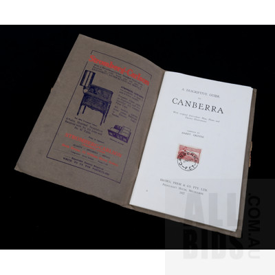 Vintage Book - Descriptive Guide to Canberra - Brown, Prior & Co Melbourne 1927