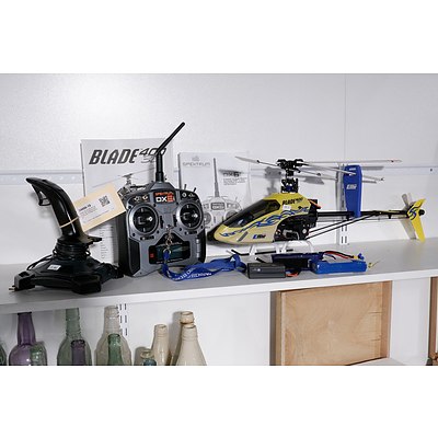 Blade 400 3D Elite RC Helicopter with Spektrum DX6i 6 Channel 10 Model Controller