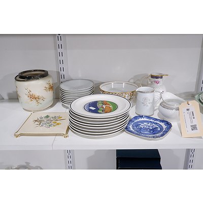 Assorted Porcelain Wares including Coalport and Noritake