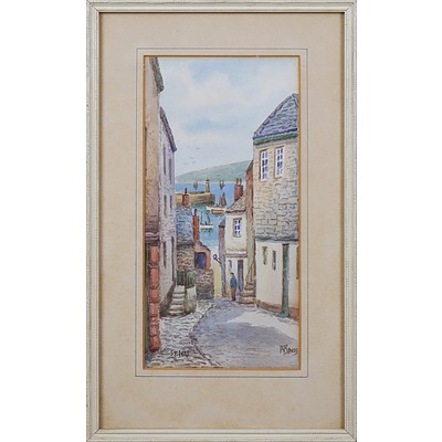 W. Sands (20th Century, English), St Ives, Watercolour
