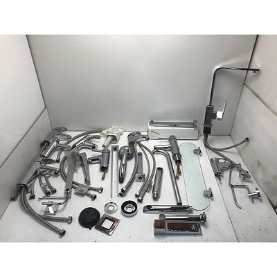 Collection Of Stainless Steel Bathroom Fittings