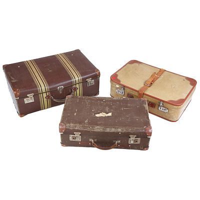 Three Vintage Suitcases (3)