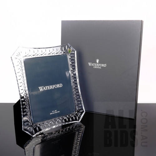 Waterford Crystal Photo Frame in Original Gift Box