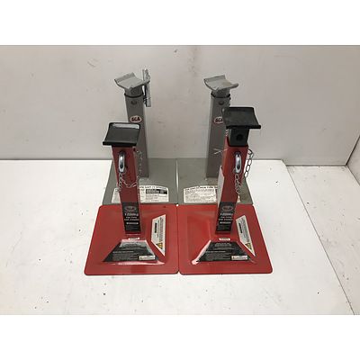 SCA 1200kg Car Stands -Lot Of Four