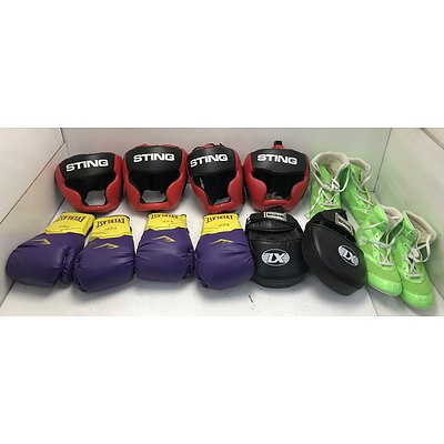 Assorted Boxing and Training Equipment