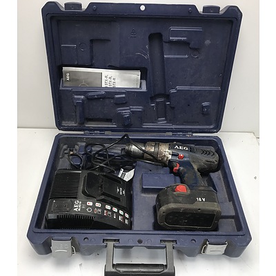 AEG 18V Drill Driver Kit