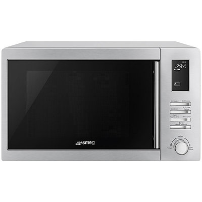 Smeg SA34MX 34L 1000W Microwave Oven with Grill