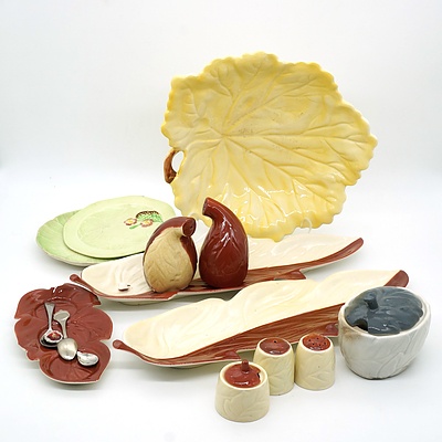 Collection of Vintage Carlton Ware, Including Autumn Leaf 