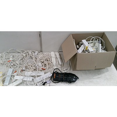 Assorted Extension Cords and Power Boards
