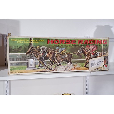 Vintage Shinsei Japan Horse Racing Game (Compete in Box)