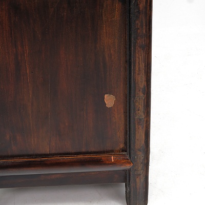 19th Century Chinese Kang Scholars Cabinet, Known as a Wanli Cabinet