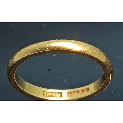 Vintage 22ct Gold Ring