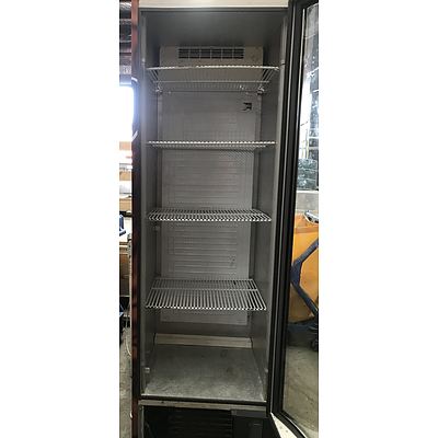 Caravell Brand Upright Display Fridge
