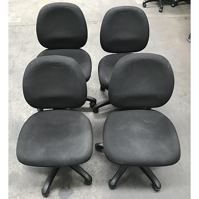 Office Desk Chairs -Lot Of Four