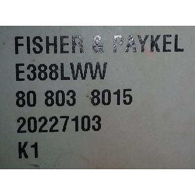Fisher Paykel Upright Freezer