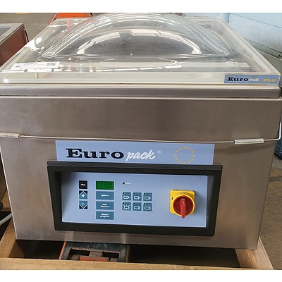 Europack cryovac machine 1-230v