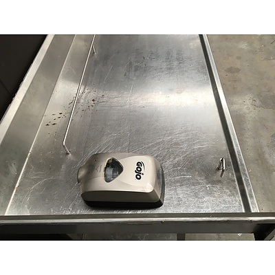 Stainless Steel Preparation End Bench