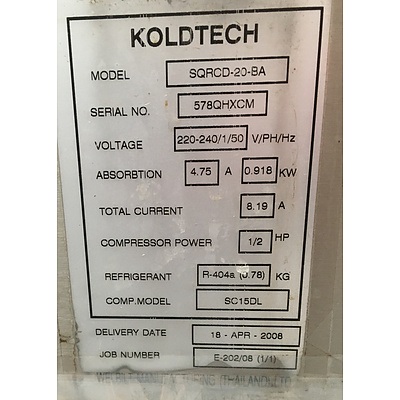 Koldtech Glass Display