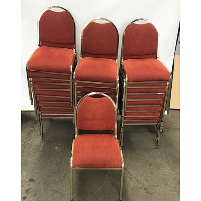 Indoor Cafe Chairs -Lot Of 25