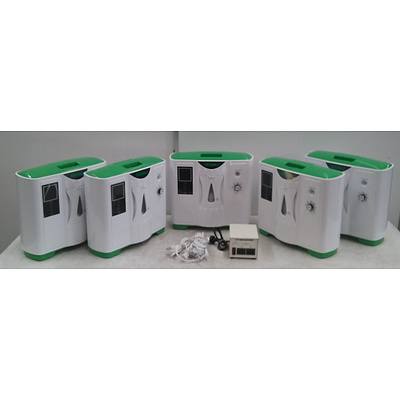 DEDAKJ Homecare Oxygen Concentrator 115V - Lot Of 5