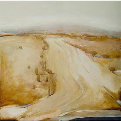 Marshall Williams (born 1956), 'Around Flinders,' 2000, Oil on Paper              