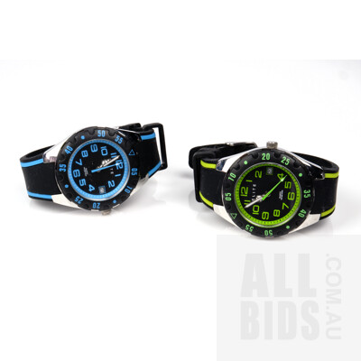Two Elite Quartz Water Resistant Wristwatches, 5080104