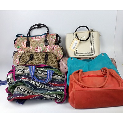 Assorted Hand Bags including Marked Fendi