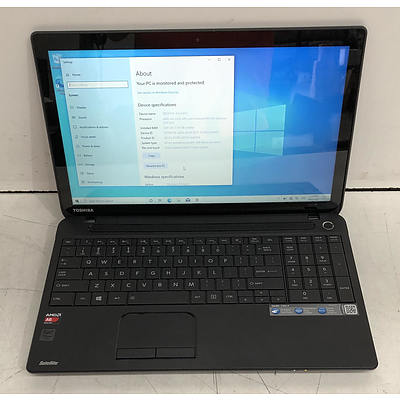 Toshiba Satellite (C55Dt-A5306) 15-Inch Touchscreen AMD A6 (5200) 2.00GHz APU Laptop