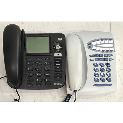 Uniden & Thomson Home Phones - Lot of Two