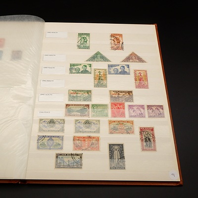 Extensive Album of New Zealand Pre Decimal Stamps 1860s -1957
