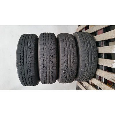 16 Inch  Rims With Tyres - Lot of Four