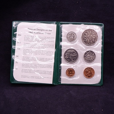 1982 Commonwealth Games Brisbane Mint Six Coin Set