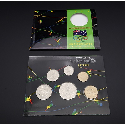 1992 RAM Barcelona Olympics Uncirculated Coin Set