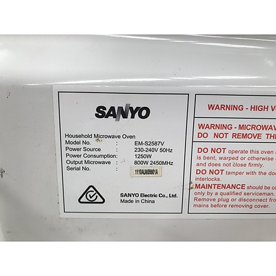 Sanyo Microwave Oven