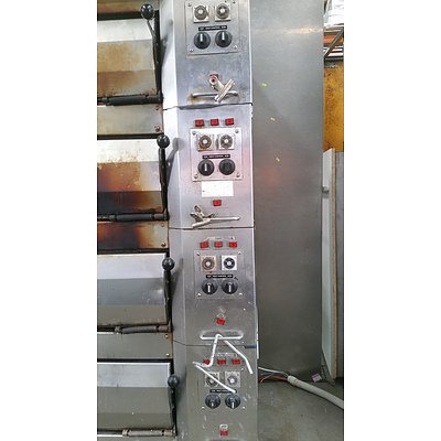 Bakery Machinery Services Willett Four Deck Commercial Oven