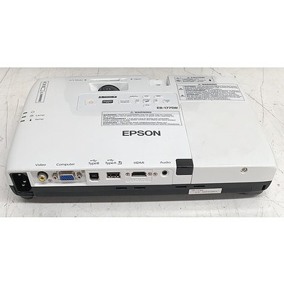 Epson (EB-1775W) WXGA 3LCD Projector