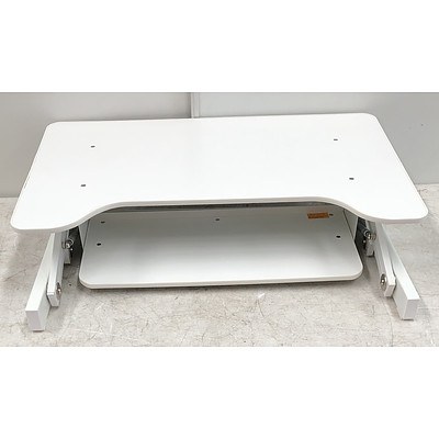 Wynston Desktop Sit or Stand Desk Attachment