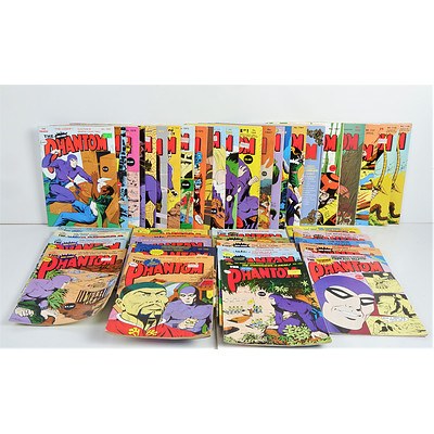 Quantity of 39 Phantom Comics, Numbers 1063-1100, 1028, 1061,