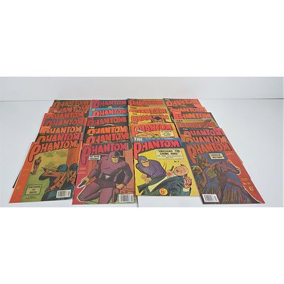 Quantity of 25 Phantom Comics, Numbers 3-16, 18-26, 31 of the 1997 Replica Series and Number 330