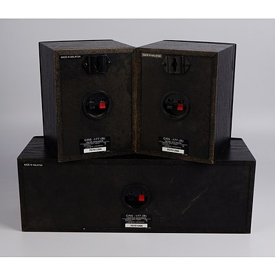 Pioneer DV-355 DVD Player and Kenwood Five Channel Speaker Set