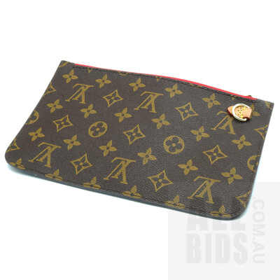 Louis Vuitton Authenic Monogram Pivoine Zipper Wallet