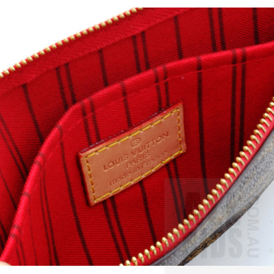 Louis Vuitton Authenic Monogram Pivoine Zipper Wallet
