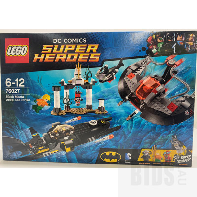 DC Comics Super Heroes, Black Manta Deep Sea Strike- Lego Set